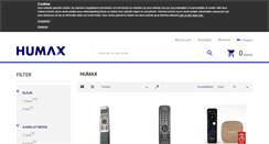 Desktop Screenshot of humaxshop.nl